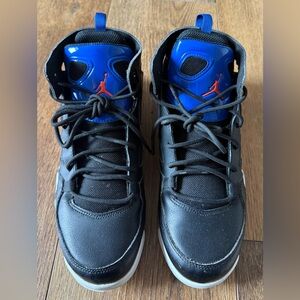 Jordan Flight Club 91 Black Royal Orange Size 7 Y (No Box)